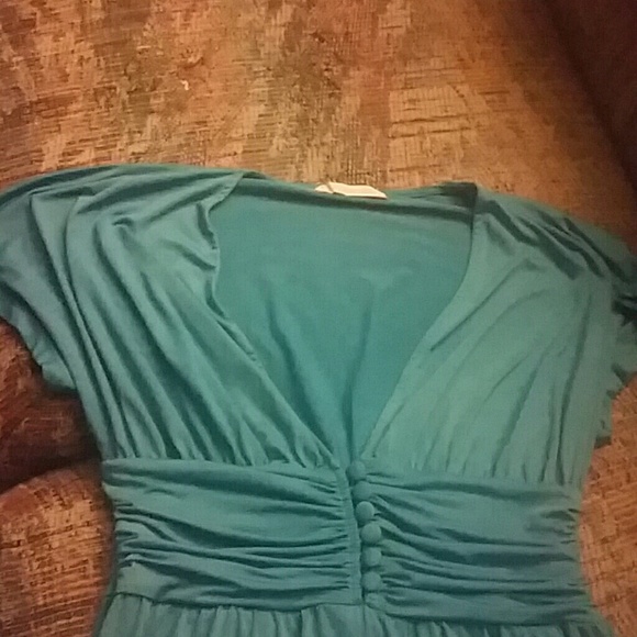 Charlotte russ turquoise shirt - Picture 2 of 4